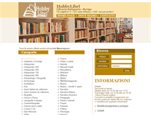 Tablet Screenshot of hobbylibri.com